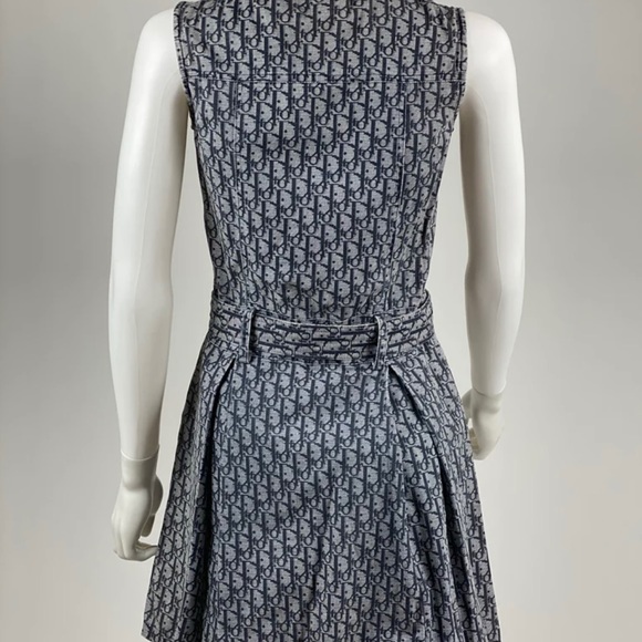 VINTAGE CHRISTIAN DIOR MONOGRAM DIORISSIMO DRESS - Picture 2 of 3
